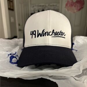 49 Winchester navy and White hat